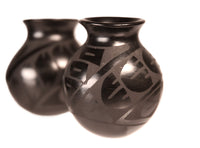 Mata Ortiz Mexican Casas Grandes Small Vessels Pottery Set of 4