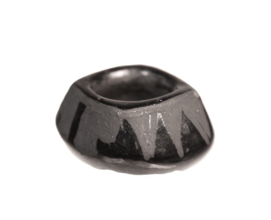 Santa Clara Pueblo Miniature Square Pottery By Laura