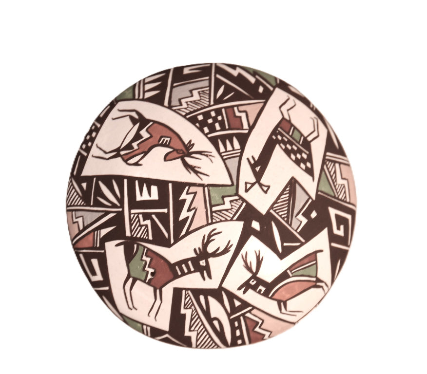 Acoma Pueblo Seed Pottery By D. Lewis