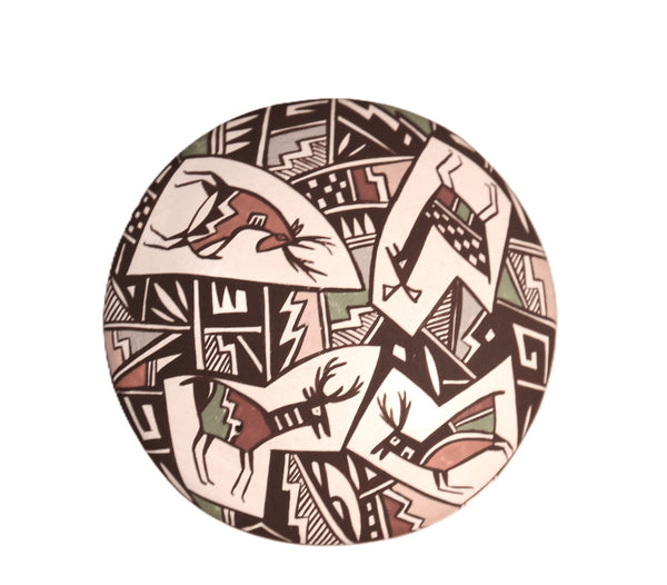 Acoma Pueblo Seed Pottery By D. Lewis
