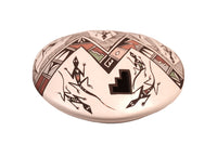 Acoma Pueblo Seed Pottery By D. Lewis