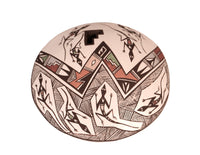 Acoma Pueblo Seed Pottery By D. Lewis