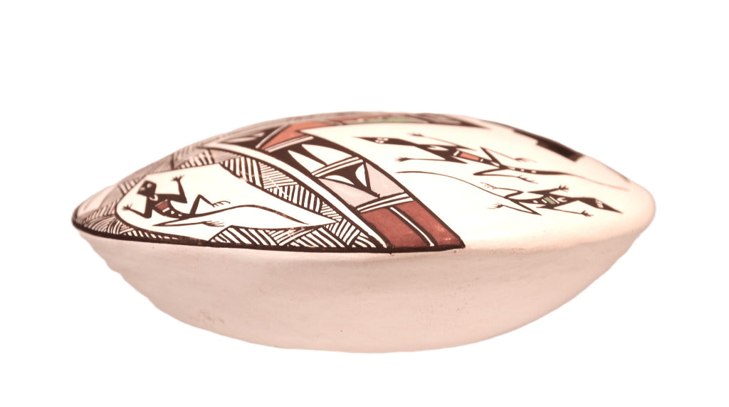Acoma Pueblo Seed Pottery By D. Lewis