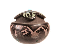 Santa Clara Pueblo Seed Jar By Dalapewi