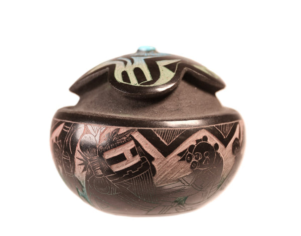 Santa Clara Pueblo Seed Jar By Dalapewi