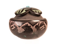 Santa Clara Pueblo Seed Jar By Dalapewi