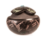 Santa Clara Pueblo Seed Jar By Dalapewi