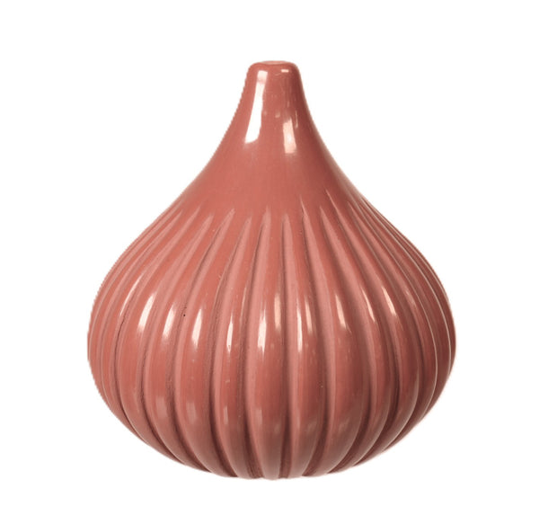 Santa Clara Pueblo Red Mellon Pottery By David Baca