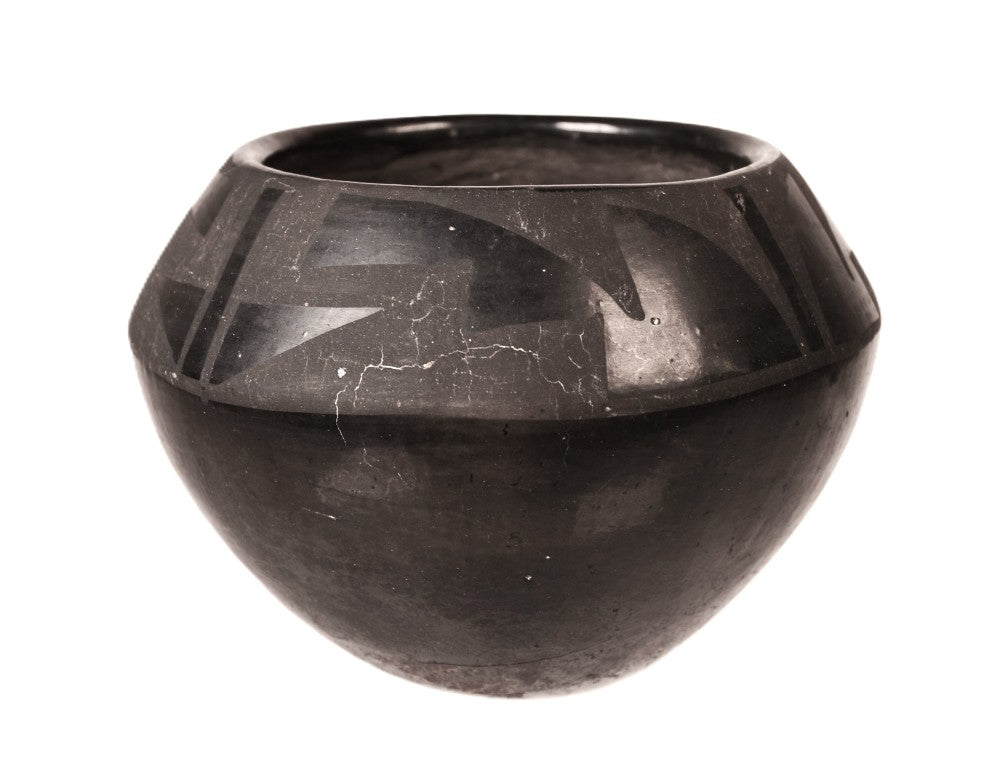 San Ildefonso Pueblo Black Pottery