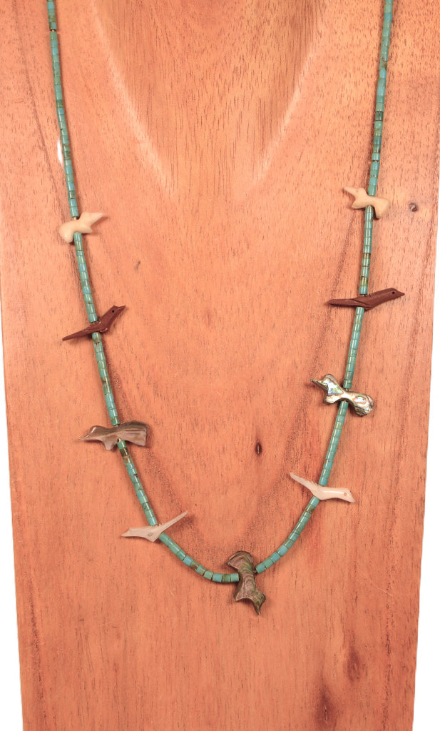 Zuni Pueblo Fetish Necklace