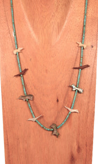 Zuni Pueblo Fetish Necklace