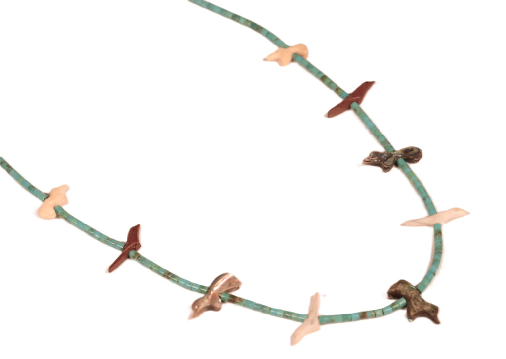 Zuni Pueblo Fetish Necklace