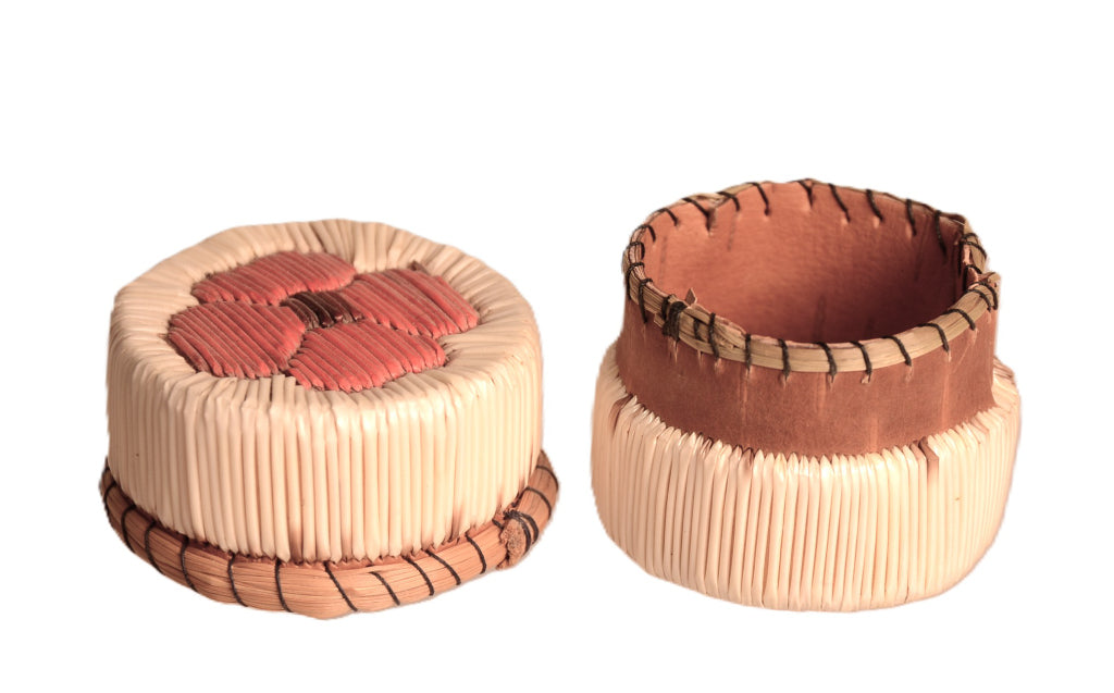 Chippewa Basket with Lid