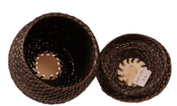 Inupiaq Eskimo Baleen and Ivory Whale Tail Basket Attributed John Long