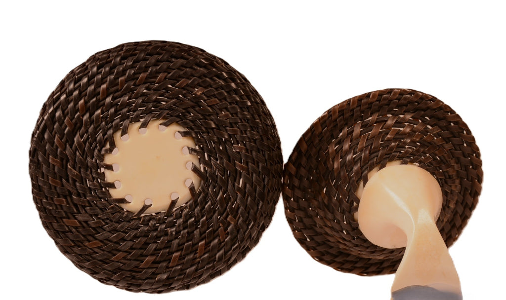 Inupiaq Eskimo Baleen and Ivory Whale Tail Basket Attributed John Long