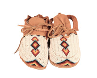 Shoshone Beaded Moccasins