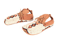 Shoshone Beaded Moccasins