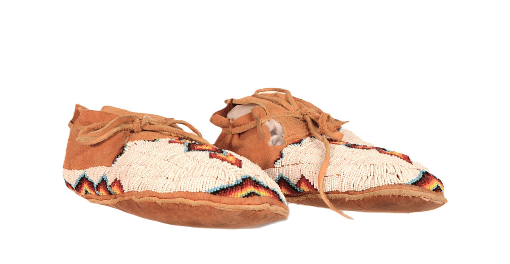 Shoshone Beaded Moccasins