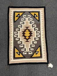 Navajo Two Gray Hills Rug By Lena Bylillie