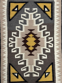 Navajo Two Gray Hills Rug By Lena Bylillie