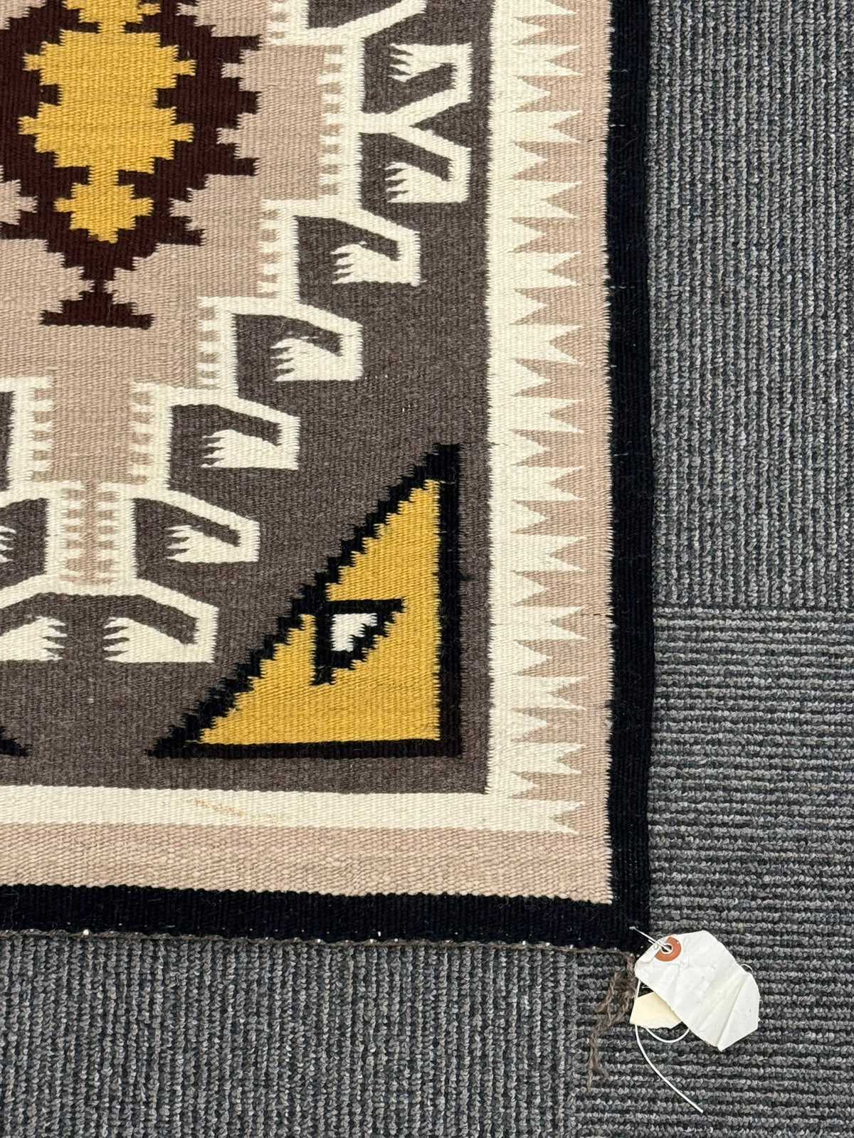 Navajo Two Gray Hills Rug By Lena Bylillie