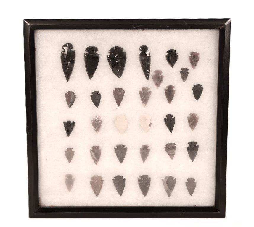 Frame of Points Mixed Old and New Arrowheads