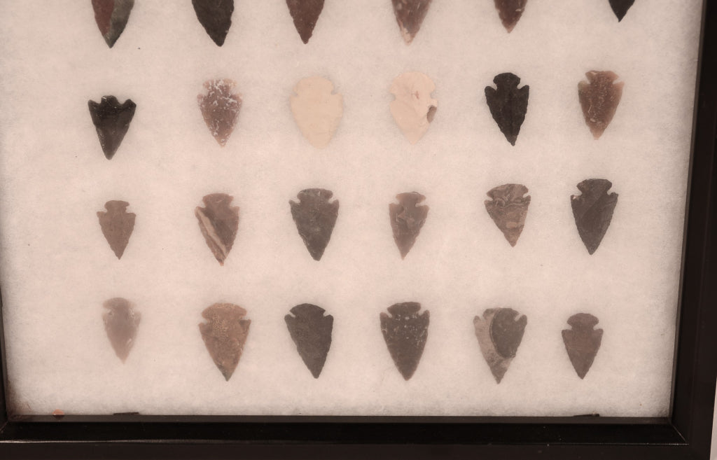 Frame of Points Mixed Old and New Arrowheads