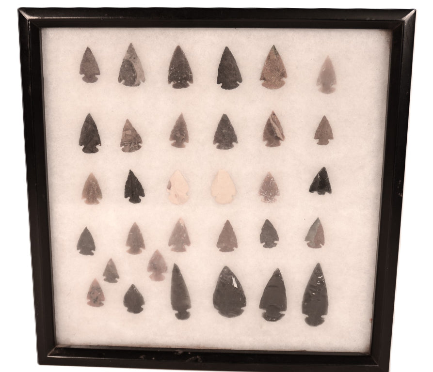 Frame of Points Mixed Old and New Arrowheads