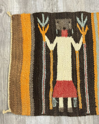 Navajo Gallup Throw Yei Rug