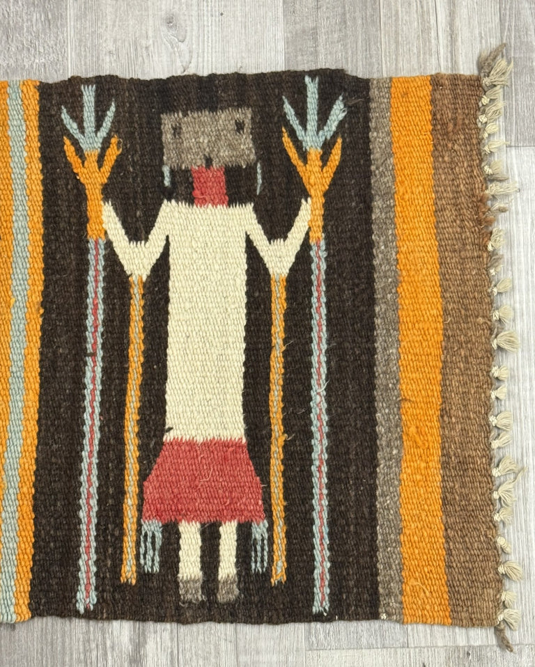 Navajo Gallup Throw Yei Rug