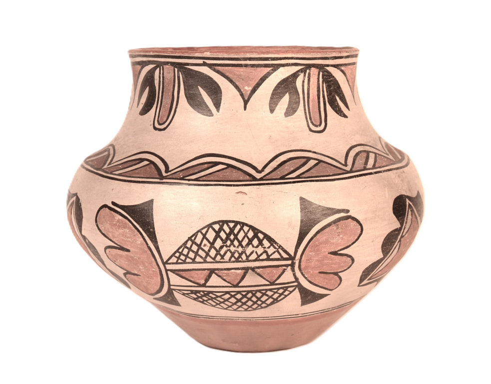 San Ildefonso Pueblo Jar Pottery
