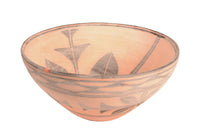 Santo Domingo Pueblo Dough Bowl Pottery By Florence Pajarito