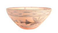 Santo Domingo Pueblo Dough Bowl Pottery By Florence Pajarito