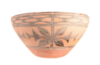 Santo Domingo Pueblo Dough Bowl Pottery By Florence Pajarito