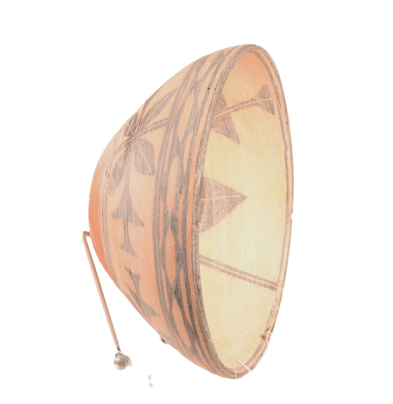 Santo Domingo Pueblo Dough Bowl Pottery By Florence Pajarito
