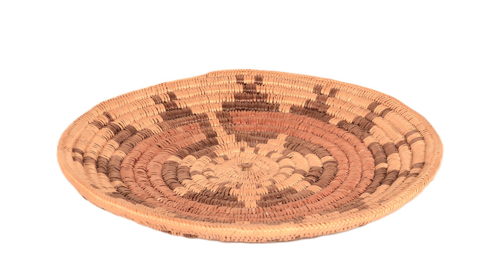 Navajo Wedding Tray Basket By Bessie Jake