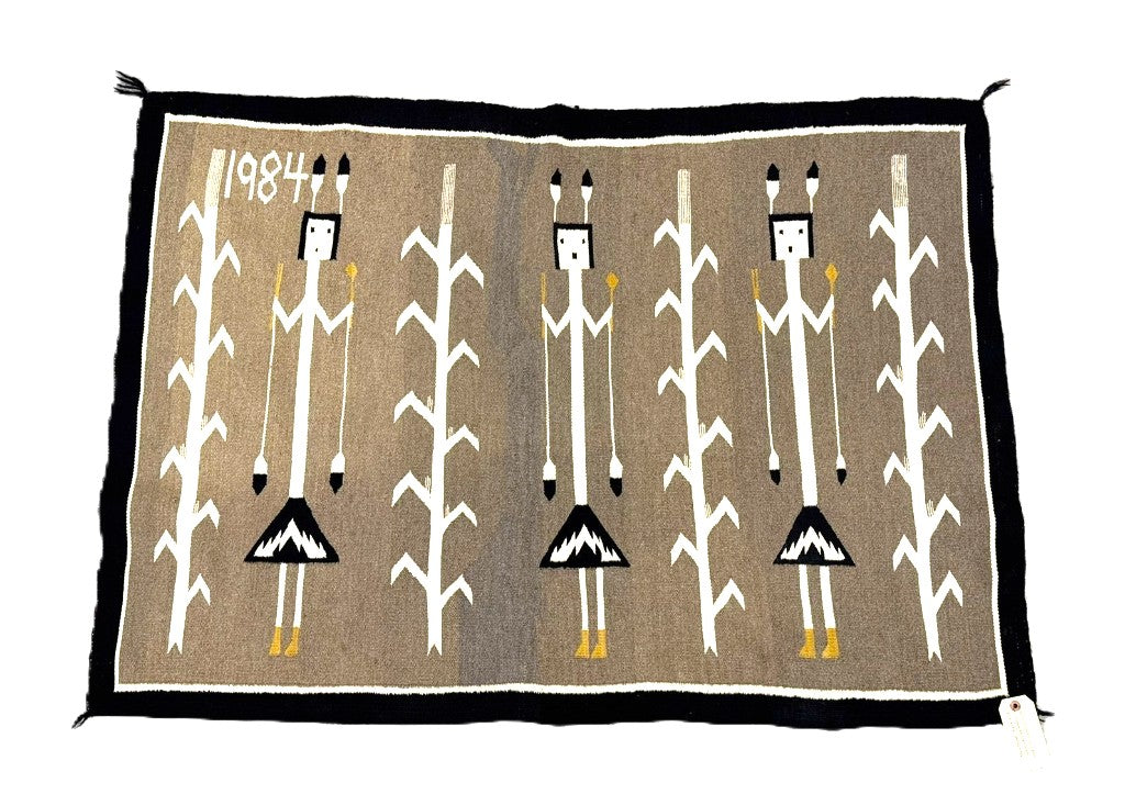Navajo Corn Yei Rug