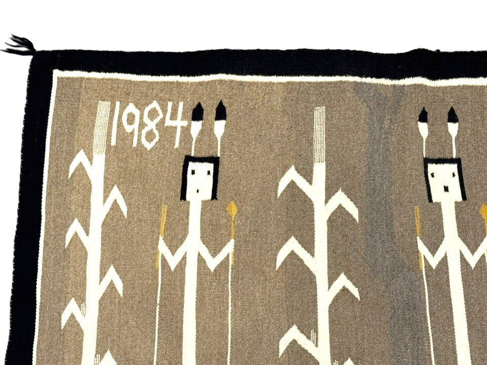 Navajo Corn Yei Rug