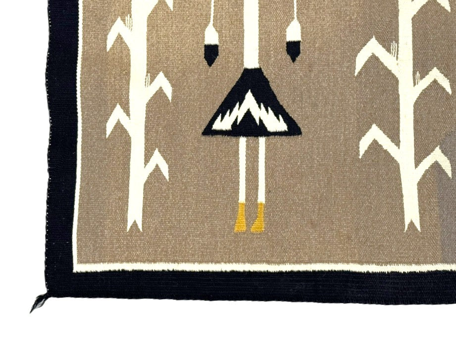 Navajo Corn Yei Rug