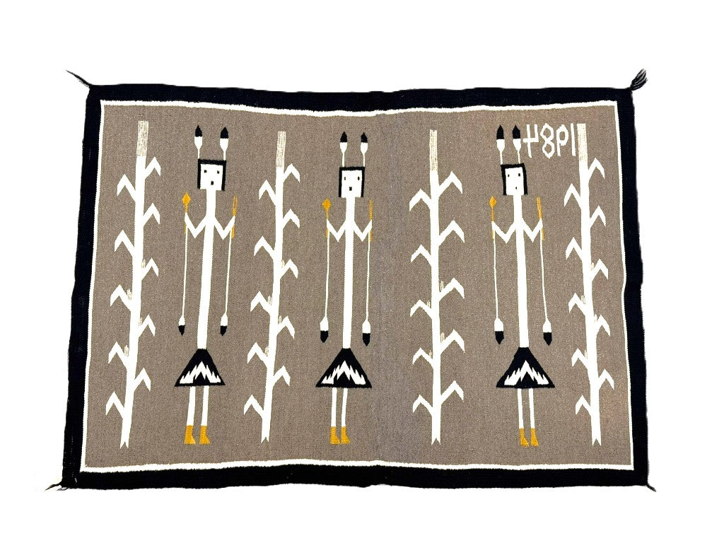 Navajo Corn Yei Rug