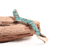 Navajo Channel Inlay Turquoise Bracelet