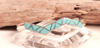Navajo Channel Inlay Turquoise Bracelet