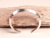 Navajo Sterling Silver Triangle Rod Bracelet