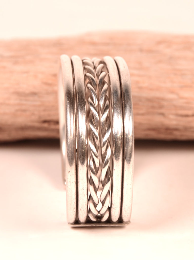 Navajo Sterling Silver Cuff Bracelet