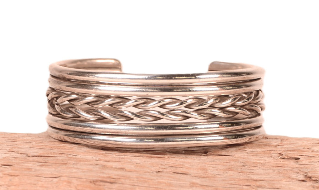Navajo Sterling Silver Cuff Bracelet