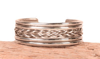 Navajo Sterling Silver Cuff Bracelet