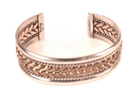 Navajo Sterling Silver and 12K Gold Cuff Bracelet
