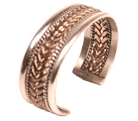Navajo Sterling Silver and 12K Gold Cuff Bracelet
