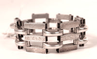 Mexican Silver Link Bracelet