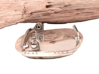 Navajo Sterling Silver and Royston Turquoise Belt Buckle